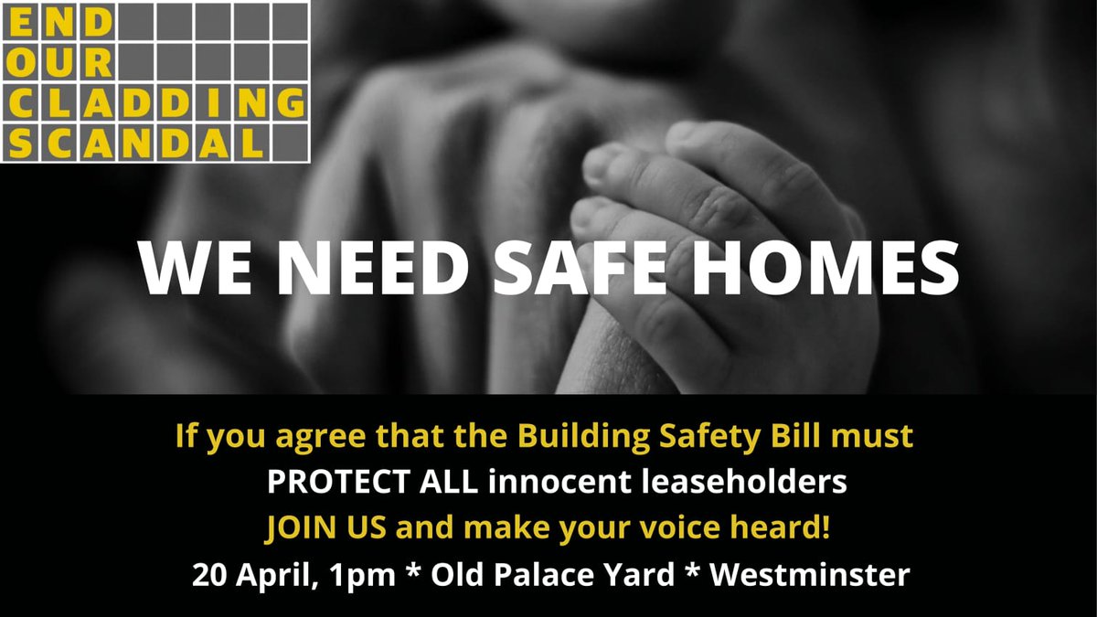 homes4alluk's tweet photo. @KMussilhy says "People need to understand what happened to us...is also happening to them". We do understand, and stand in #solidarity with #Grenfell 
On Wednesday we stand with leaseholders still fighting #BuildingSafetyCrisis #MakeDevelopersPay 
https://t.co/oWbhrhpNIe https://t.co/cv66klLkdd