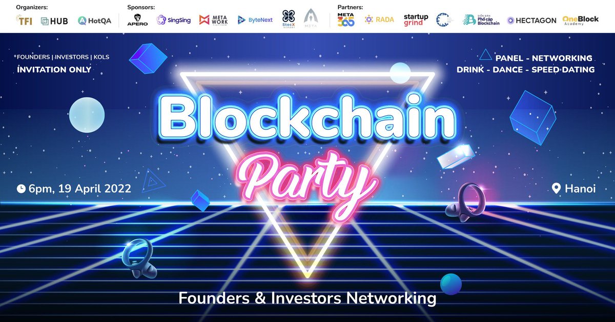Meta365Official's tweet photo. Blockchain Party: Founders and Investors Networking
https://t.co/Cz9prkcXvy
🌐Website: https://t.co/v7Xqu8uEHn
🌐Fb:https://t.co/sEX1ukfeN2

#DigitalTransformation #META365 #Metaverse #Meta365Land #VR360 #BĐS #batdongsan #chuyendoiso #dautubatdongsan https://t.co/giNgpdeoBM