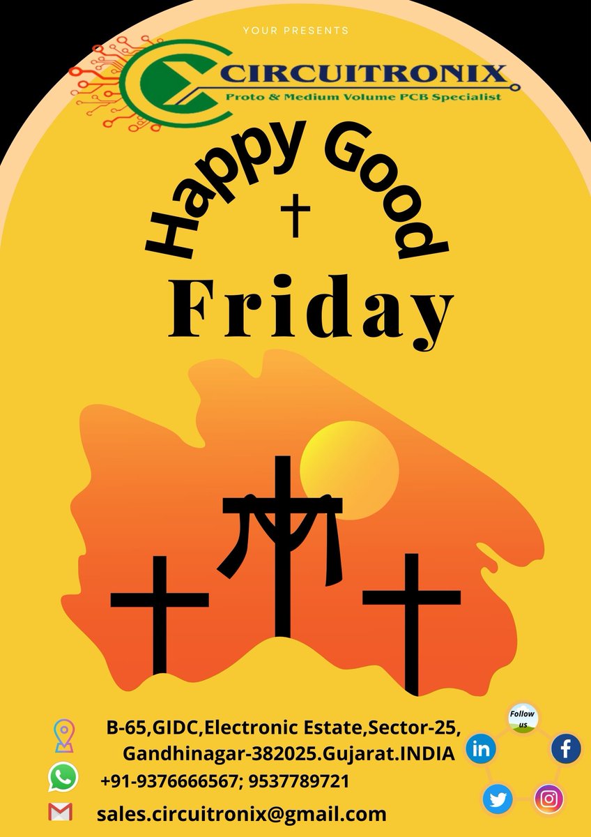 circuitronixpcb's tweet photo. He hung, bled and died proving his love for us. Nothing can beat his sacrifice for humankind. I hope we can hold the faith he deserves. Good Friday. https://t.co/sN2N5zOQRS