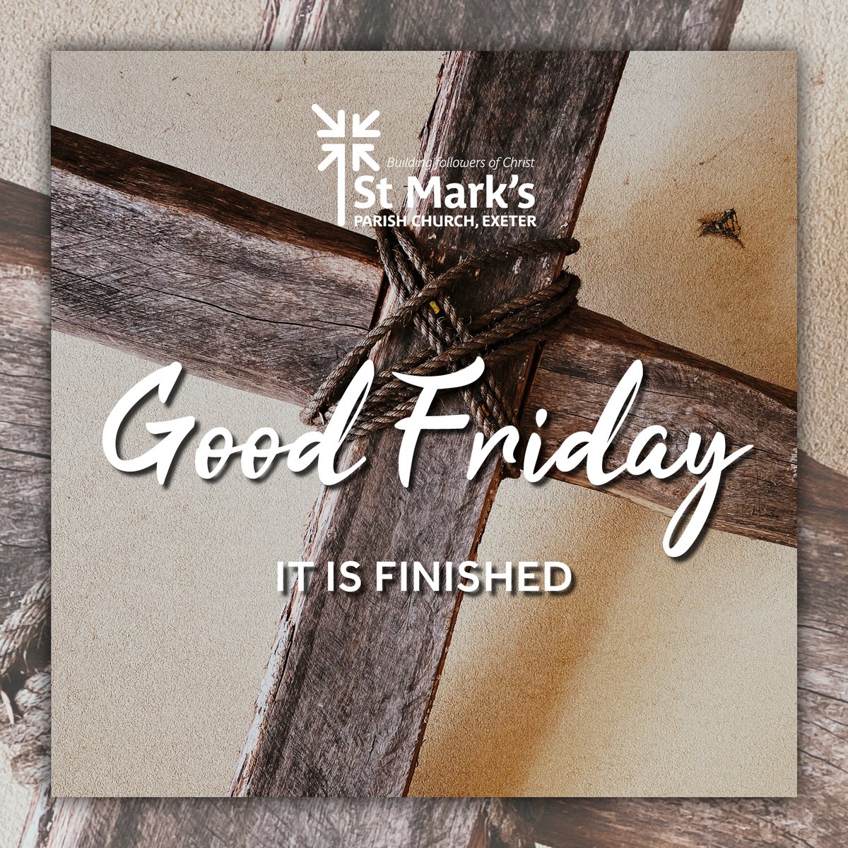 StMarksExeter's tweet photo. Good Friday - It is finished https://t.co/yCkkMOT0sS