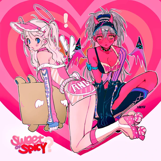 Hi #PortfolioDay 

I'm Soreyu/それーゆ a Japanese.
My illustrations feature pop colors.
I often draw teenage girls in high-teen fashion and racing costumes.🫰🏁❤️

I'm available for freelance work.
🌐https://t.co/qJJUsIyQyr
💌hn2.hrmk@gmail.com 