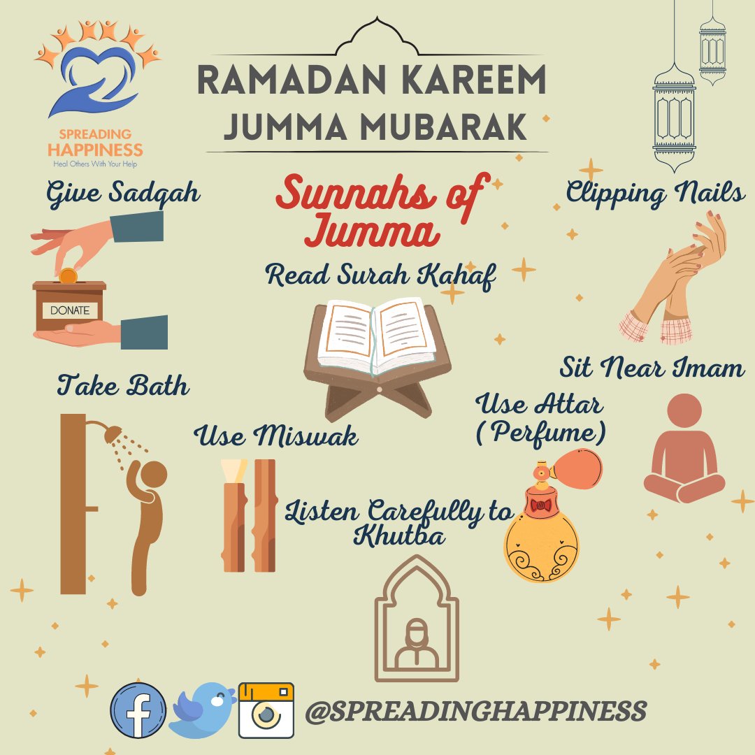 SpreadingHapp30's tweet photo. Jumma Mubarak 💫🤗

#SpreadingHappiness 
#jummahmubarak #ramzan2022 #ramzankareem🌙 #blessed #RamzankiBarktein #explore https://t.co/yvYgEaoIfj