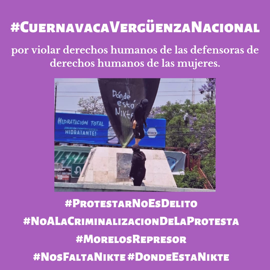 Colectiva Resistencia Feminista Yautepec tweet media