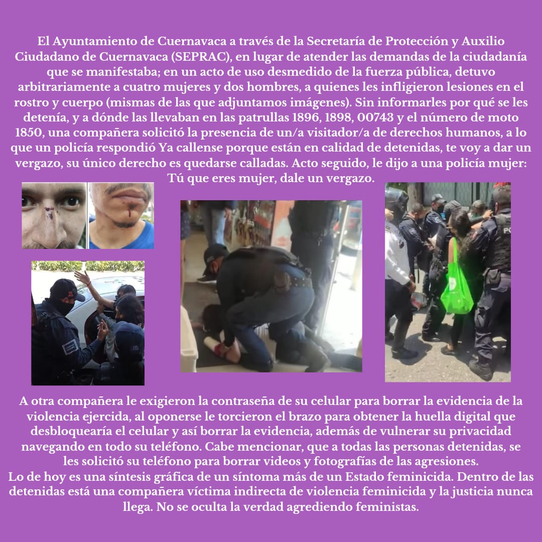Colectiva Resistencia Feminista Yautepec tweet media