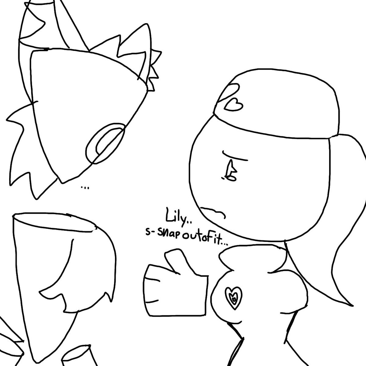 NeonShikaro's tweet image. Some art of a little rp i did with 2 people, I was the nurse :] #DatabrawlArt