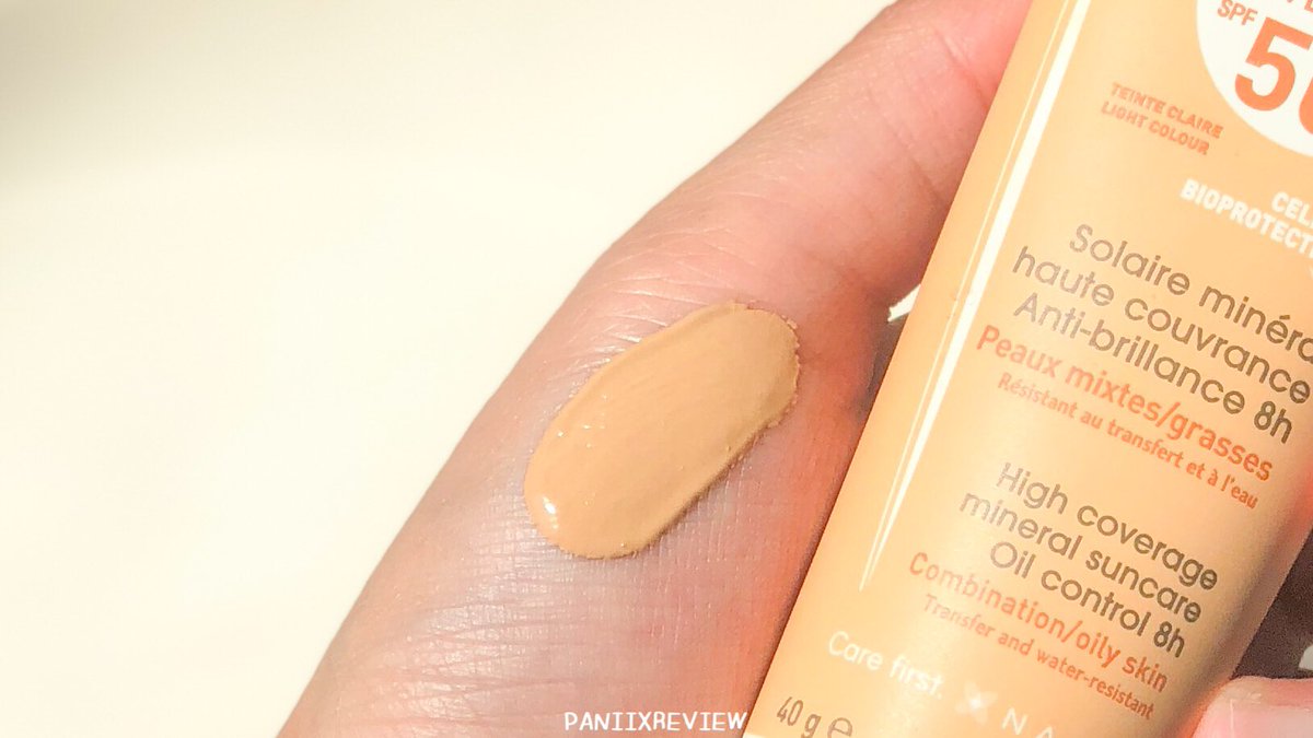 paniixreview's tweet photo. ทุกคนลองรึยังง #รีวิวกันแดด #Bioderma #Photoderm Cover Touch SPF50+ 🌞✨ น้องเป็นกันแดดมิเนอรัลสีเนื้อ ที่นอกจากจะช่วยกันแดดแล้วยังช่วยปกปิดเจ้าพวกรอยสิวทั้งหลายอีกด้วย! น้องคุมมันดี กันน้ำกันเหงื่อ เป็น oil free นุ้งผิวผสมใช้แล้วหน้าไม่เมือก ทาแล้วแต่งหน้าต่อได้เลยแบบผิวสวยไปเลย https://t.co/qU4KkGZUWR