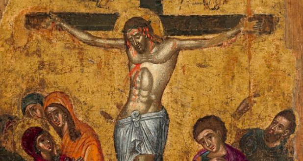 "Eppure egli si è caricato delle nostre sofferenze,
si è addossato i nostri dolori;
e noi lo giudicavamo castigato,
percosso da #Dio e umiliato.
Egli è stato trafitto per le nostre colpe,
schiacciato per le nostre iniquità". #VenerdìSanto