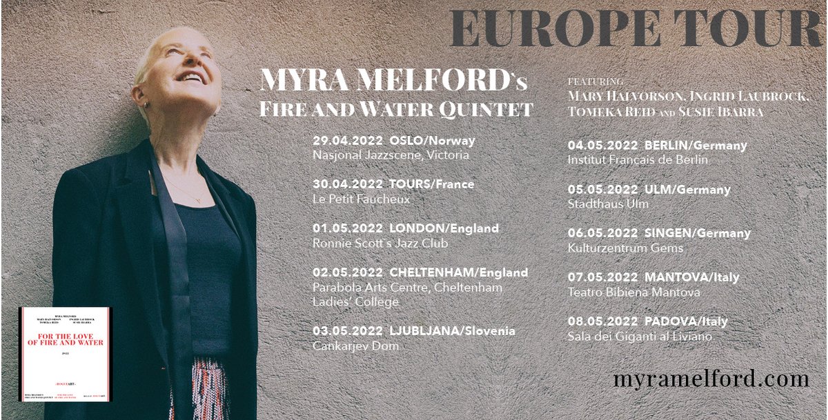 Gearing up for this... <a href="/JazzSceneOslo/">Nasjonal jazzscene</a> <a href="/Petitfaucheux/">Petit faucheux</a> <a href="/officialronnies/">Ronnie Scott's Jazz Club</a> <a href="/cheltladiescoll/">Cheltenham Ladies' College</a> <a href="/cankarjevdom/">Cankarjev dom</a> @stadthaus_ulm #KulturzentrumGEMS e.V. @ #TeatroBibienaMantova #SaladeiGigantialLiviano 🙏 #jazz🎟️ #livemusic 🎶 #EuropeTour 📢 bit.ly/3vkB76T