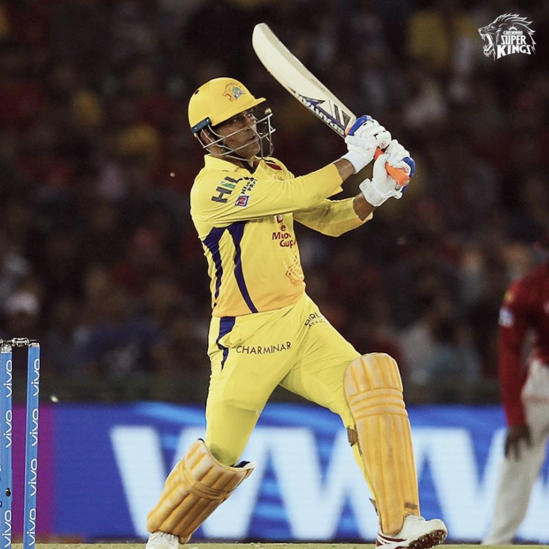 The Route Thala’s 🔥 of 2018 vs KXIP! 
7⃣9⃣*(4⃣4⃣)

#AndhaNaalGnyabagam #WhistlePodu #Yellove 🦁💛