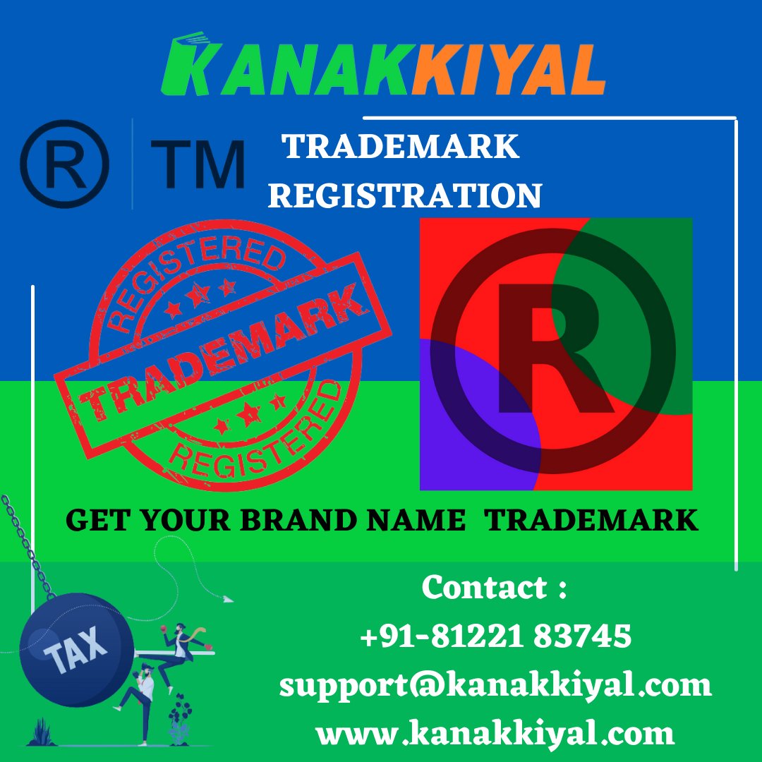 kanakkiyal's tweet photo. GET YOUR #BRANNAME #TRADEMARK ....

#TRADEMARKregistration
#BrandnameTrademarkRegistration
#CompanyNameTrademarkRegistration
#PatentRegistration
#CopyrightRegistration
#ProvisionalPatent
#DesignRegistration
Contact :
+91 - 81221 83745 https://t.co/Vulmf7SdZc