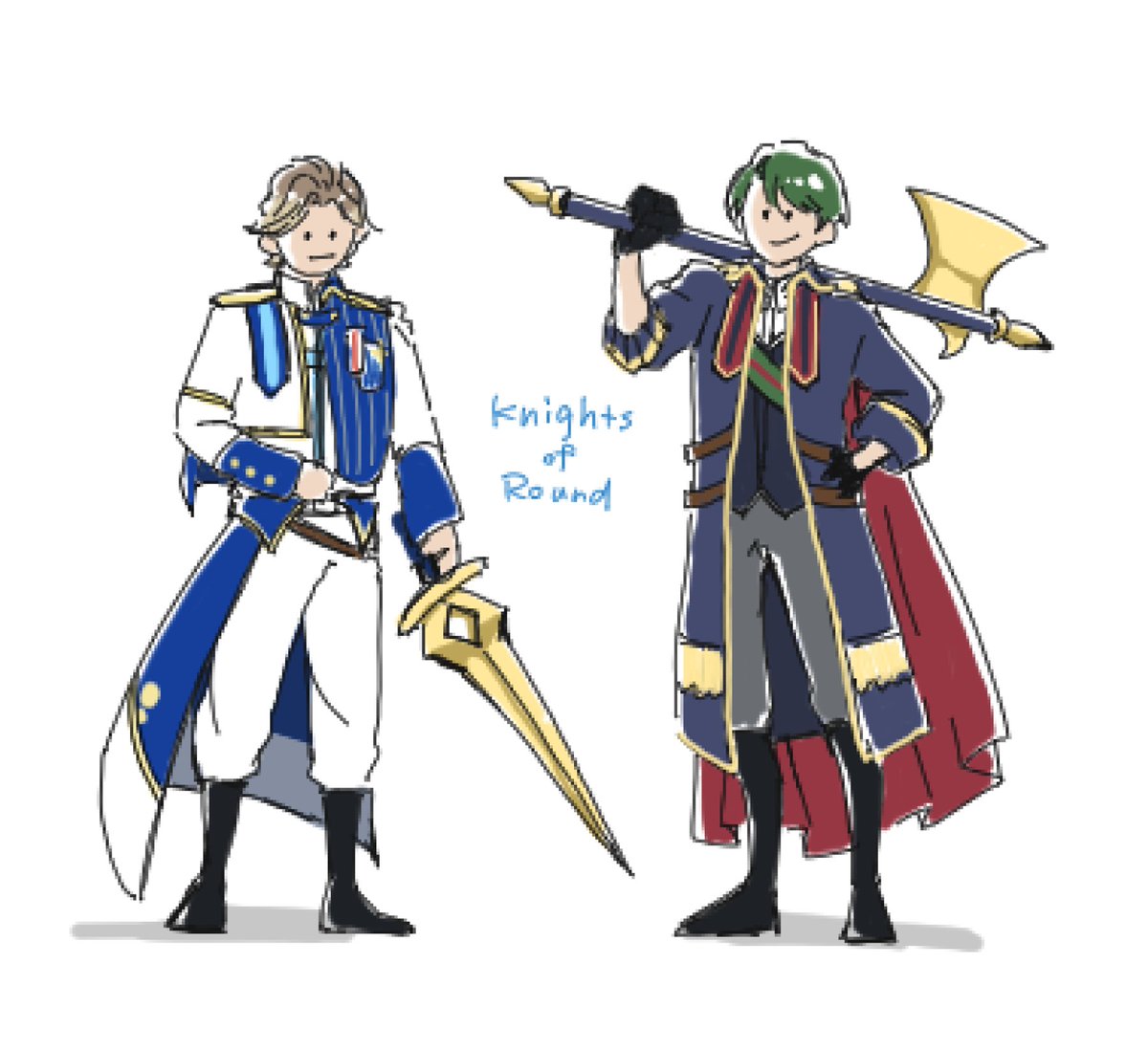 A3_hal_lots10v3's tweet photo. ブルライロス落書き第4弾
The Pride of the Knights
最高だったね⚔
#ブルライ2022 #ブルライ #茅ヶ崎至 #卯木千景 #浅沼晋太郎 #羽多野渉 #ThePrideoftheKnights #KnightsofRound https://t.co/ODRJ6ydYDo