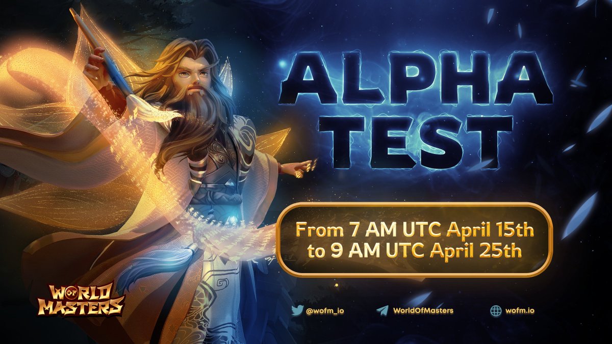 World of Masters (@wofm_io) on Twitter photo 👉 Click Here bit.ly/3Opvv4b to Join the Amazing Alpha Test Adventure!
🙀 Many Amazing events to participate, many Amazing rewards to claim 😍 
#AlphaTest $WOFM #NFT 👉 Click Here bit.ly/3Opvv4b to Join the Amazing Alpha Test Adventure!
🙀 Many Amazing events to participate, many Amazing rewards to claim 😍 
#AlphaTest $WOFM #NFT