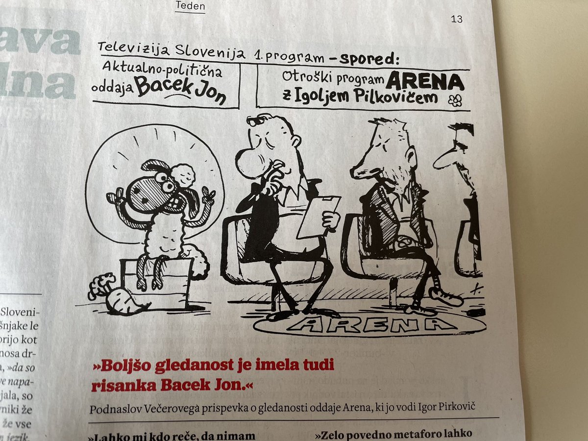 Evo, <a href="/BacekBe/">Bacek Jon</a> je v <a href="/SpletnaMladina/">Mladina</a>. Kdaj bo tam <a href="/JonKnez/">Jon Knez</a>? <a href="/Soba404/">Blaž Petkovič</a>