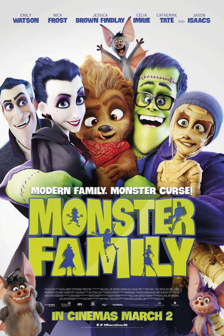 Mackadam_EPinfo's tweet photo. Les films de #MackAnimation « Monster Family » et « Monster Family : en route pour l'aventure » sont enfin disponible en français en DVD et VOD.
Avec un doublage de qualité provenant de Dubbing Brothers avec les voix d'Emmanuel Curtil et Déborah Perret. https://t.co/suFYv1kof9