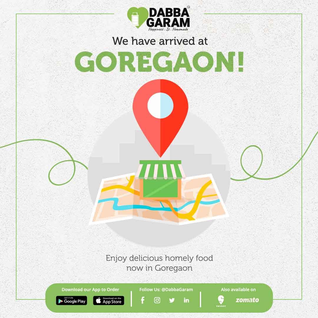 dabba_garam's tweet photo. Dabba Garam is now serving fresh from our outlet in Goregaon for you to enjoy homely, tasty food at affordable prices.

#DabbaGaram #Goregaon #NewOutlet #HomelyFood #NewLaunch #GoodFood #ServingNow #foodie #affordableprices #SimpleFood #DGApp https://t.co/RYH4J7Hdov