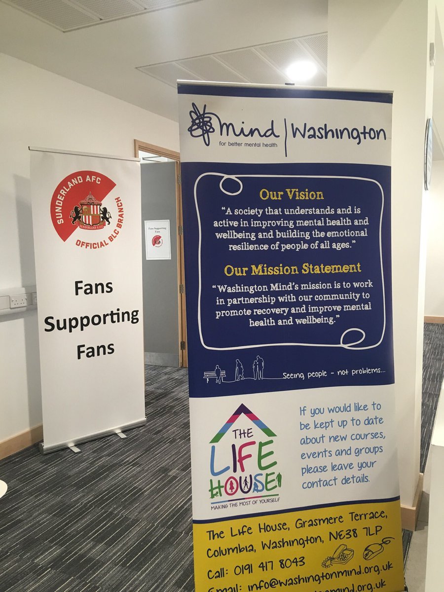 At 8am <a href="/ManHealthCIC/">ManHealth</a> will be leaving <a href="/SouthShieldsFC/">South Shields FC</a> walking to <a href="/SunderlandAFC/">Sunderland AFC</a> &amp; we will be there to welcome them with <a href="/benno_4/">Gary Bennett MBE</a>&amp; <a href="/TrevorSwinburne/">Trevor Swinburne</a> with refreshments  to set them up for the next leg to <a href="/SeahamRedStar/">Seaham Red Star FC</a> 👏 #mentalhealth