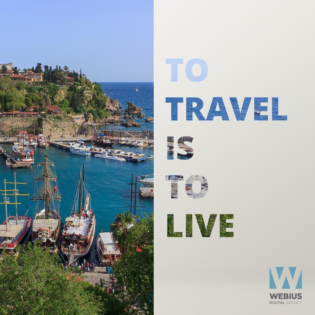 'Seyahat etmek yaşamaktır' 15-22 Nisan Turizm Haftası kutlu olsun!

#WebiusDigital #TourismWeek #TurizmHaftası