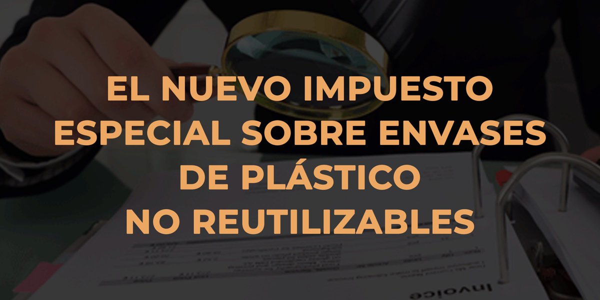 Alcos_es's tweet photo. La Ley 7/2022, de 8 de abril, de residuos y suelos contaminados para una economía circular incorpora un nuevo Impuesto especial sobre los envases de plástico no reutilizables, que entrará en vigor el 1 de enero de 2023.

#impuestos #asesoria #plastico #fiscal #laboral #contable https://t.co/0rDYFquxTG