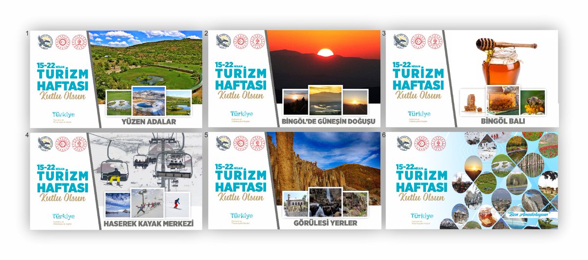 📍15 - 22 Nisan Turizm Haftası Kutlu Olsun.