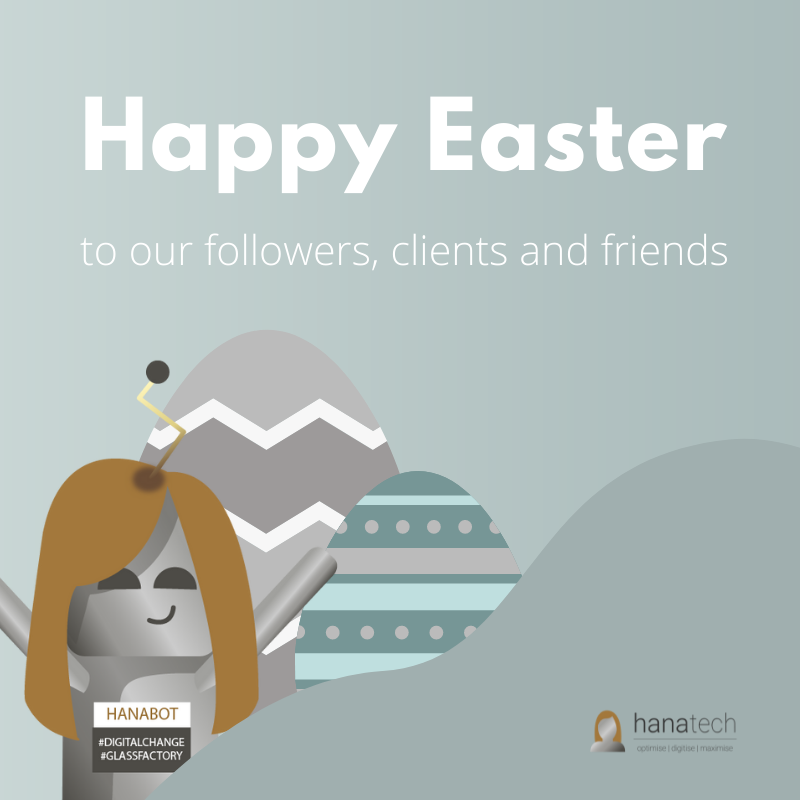 A Happy Easter to all of our followers, clients and friends who celebrate - 

May you all have a wonderful weekend 🙏

From the HanaTech team 💪

#happyeaster