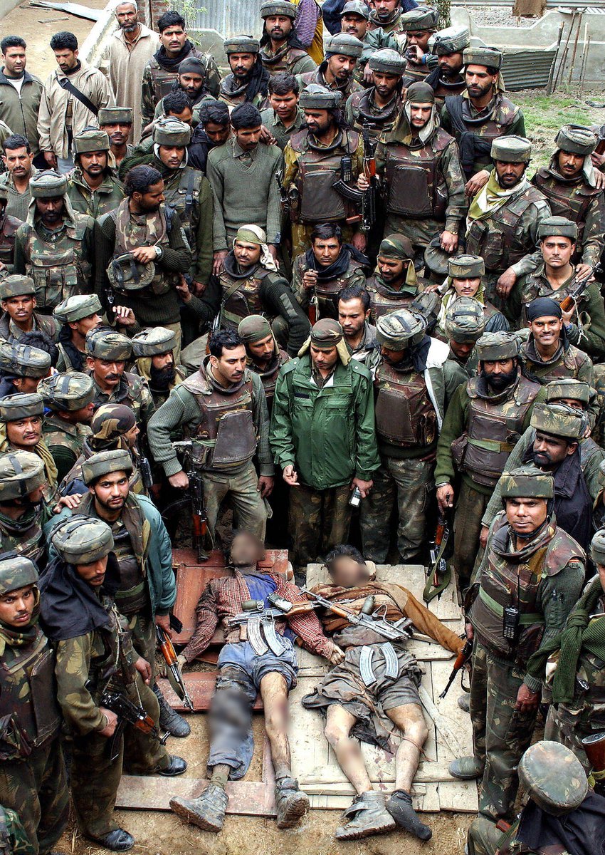 AdityaRajKaul's tweet photo. This is the fate of terrorists in Kashmir. There is no shelf life in this profession. Don’t get brainwashed and killed. Nobody will remember you. Nobody. https://t.co/YUTgZWHx4k