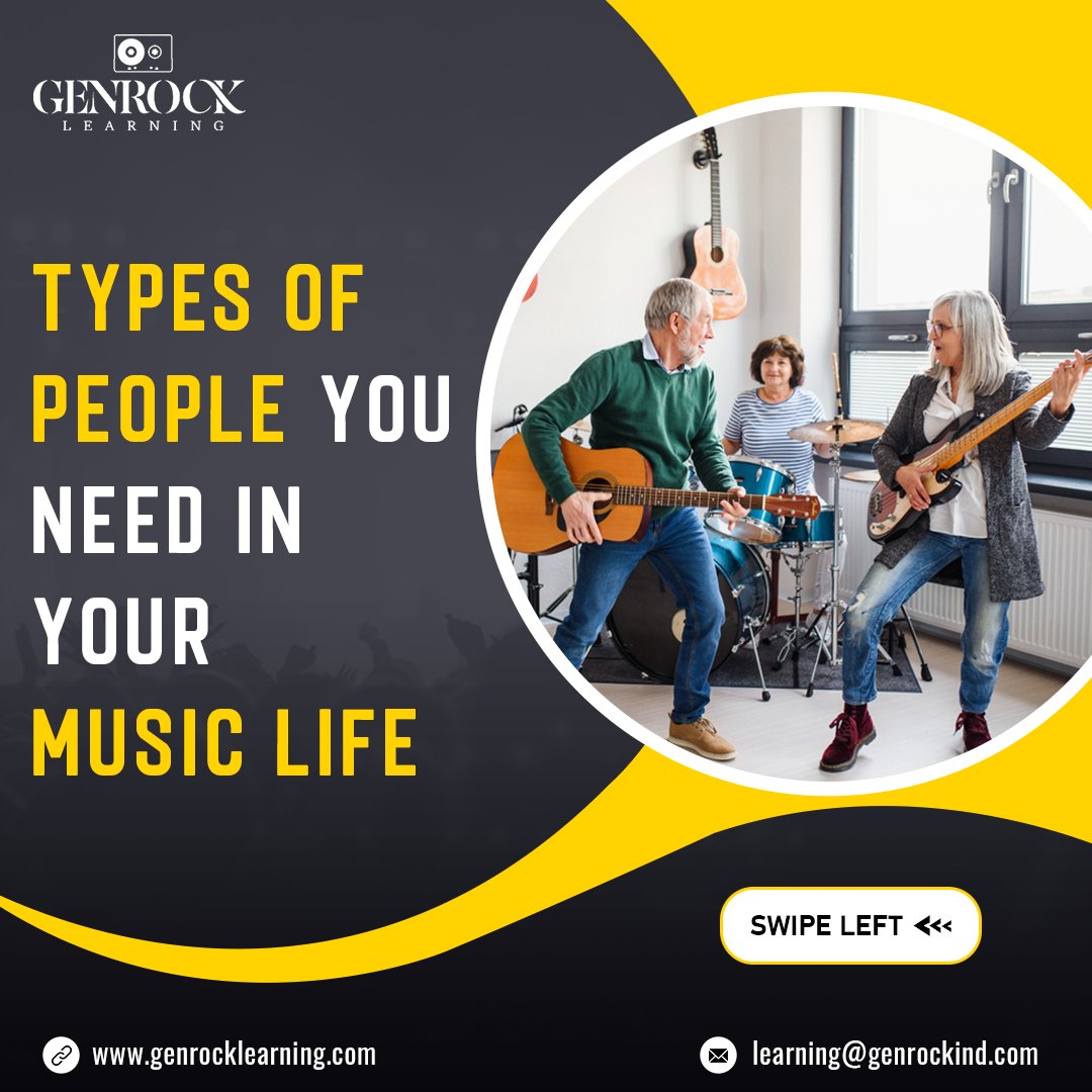 Genrockind's tweet image. Types of people you need in your music life - Genrock

You should try to surround yourself with individuals who are Positive and support you.

#MusicProducer #music