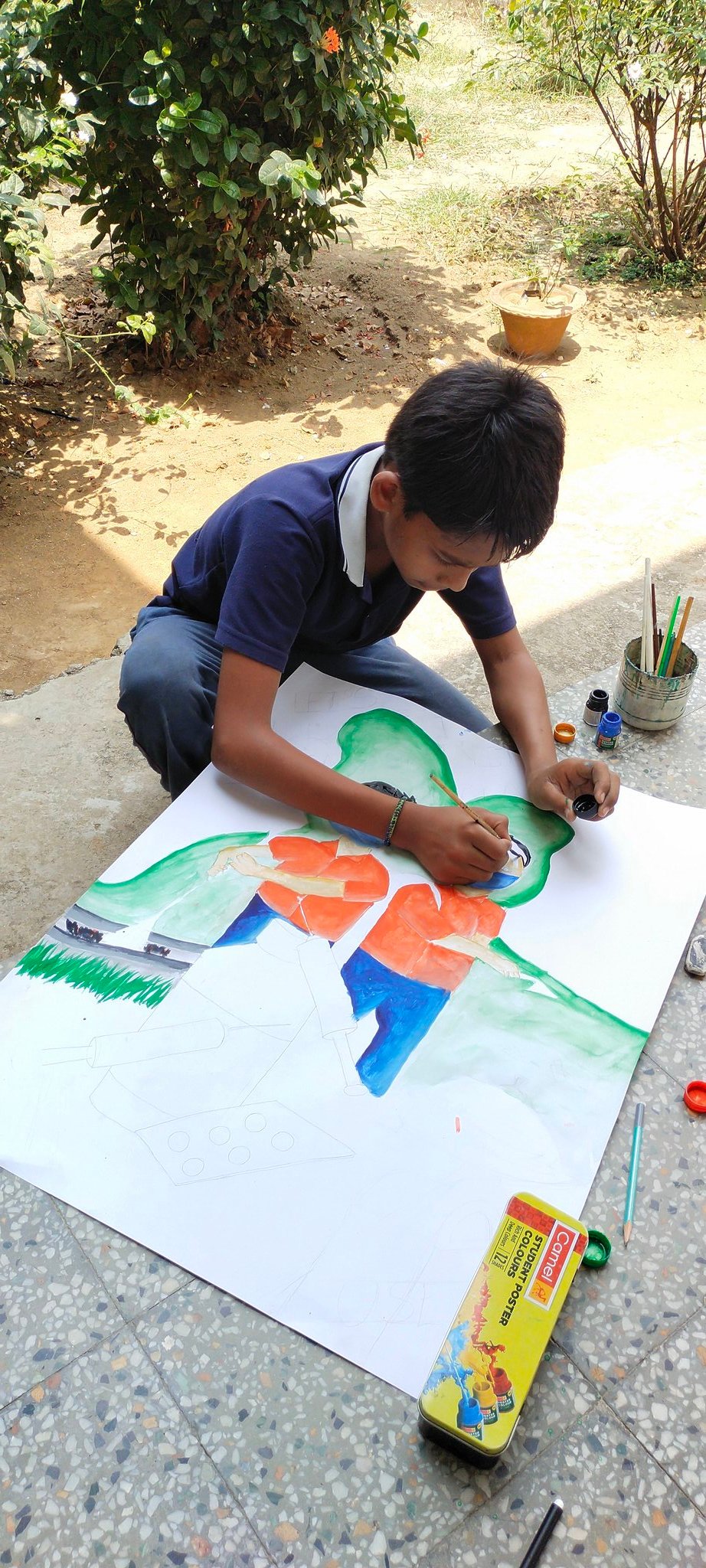 Discover 133+ sanchari rog poster drawing seven.edu.vn