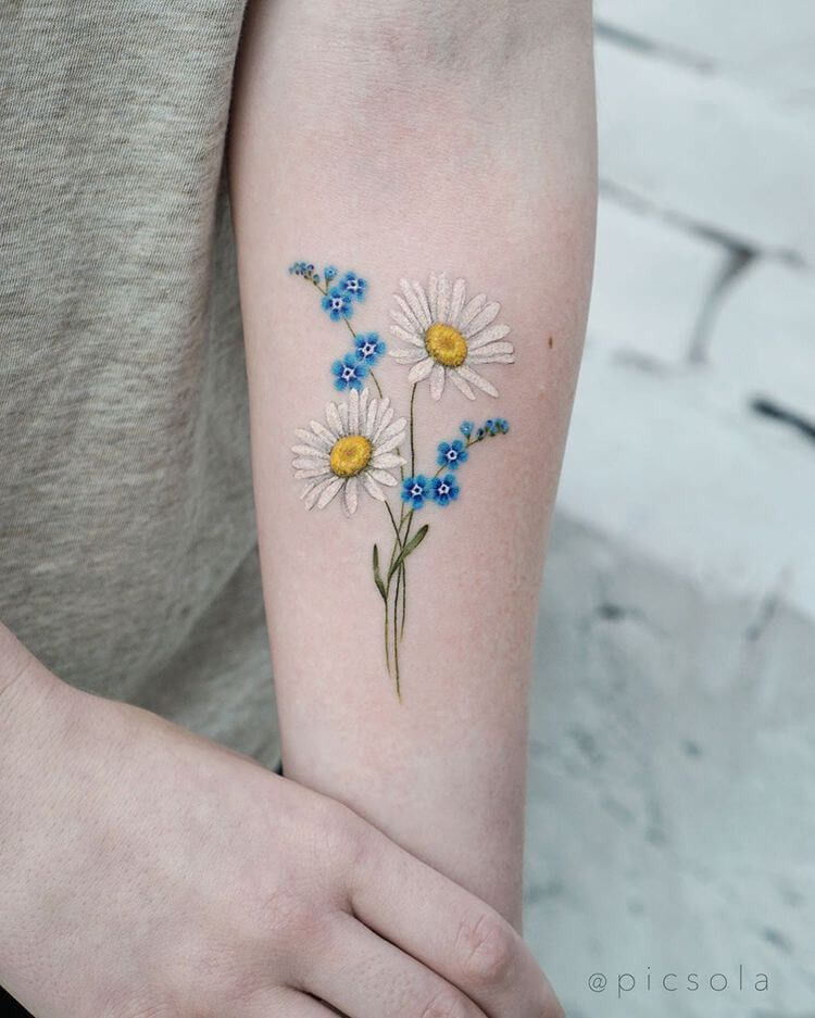 12 Seriously Pretty Birth Flower Tattoos To Celebrate Yourself