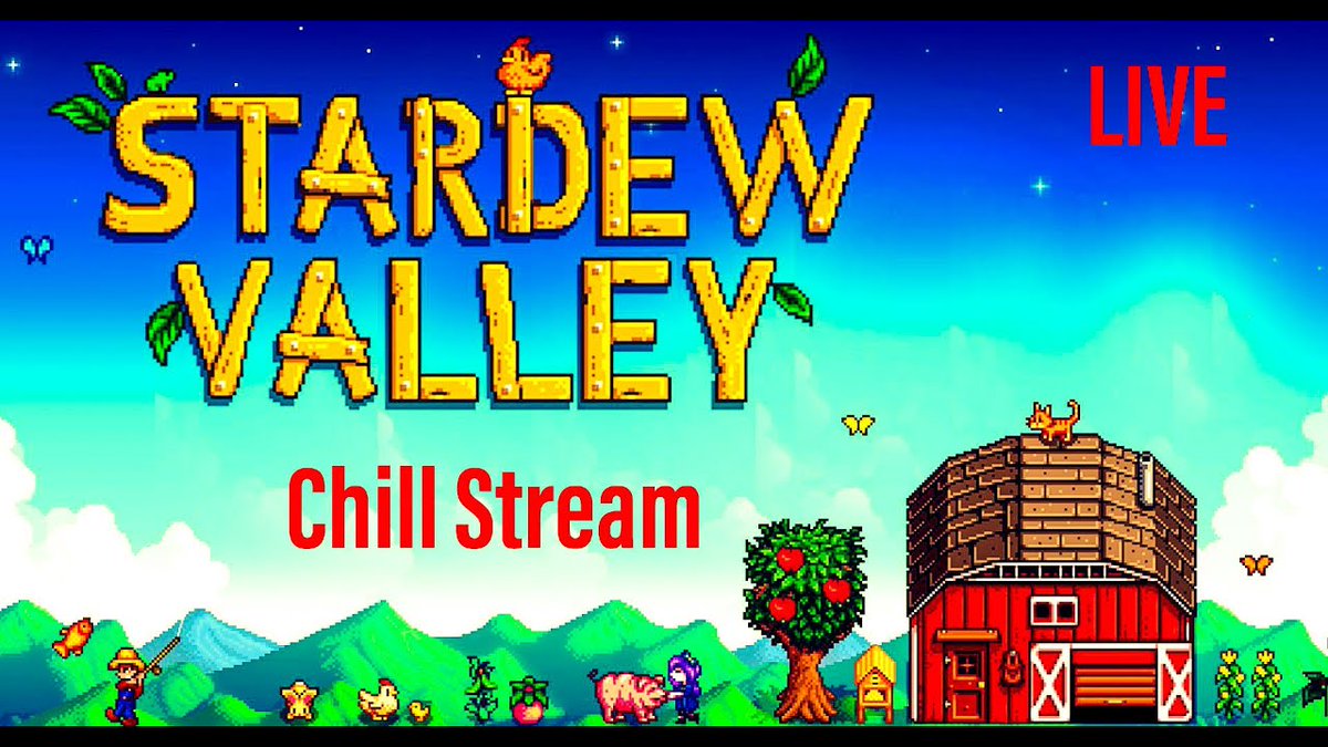 Zeldamasterjohn's tweet photo. Let's Play Stardew Valley 1.5 Summer time let's relax! Livestream #13 https://t.co/mU4AaMO8gB via @YouTube #stardewvalley #postivevibes #livestream such a fun stream with my amazing mods and friends you guys are the coolest catz ever 😎💯 https://t.co/DxflUfDF1C