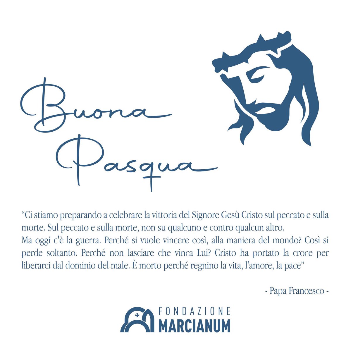 FMarcianum's tweet photo. 𝑩𝒖𝒐𝒏𝒂 𝑷𝒂𝒔𝒒𝒖𝒂 𝒂 𝒕𝒖𝒕𝒕𝒊! 🐣
Che la Resurrezione porti pace e serenità 🏳️‍🌈 @Pontifex_it 
#fondazionemarcianum #papafrancesco #popefrancis #resurrezione #easter #pasqua #pasqua2022 https://t.co/SP75LJb8YN