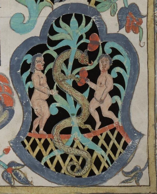 ManMedProject's tweet image. And if you like illustrations, check out the 29 beautiful marriage contracts (ketubot). This 18th-century ketubah from Tarcento, Italy with cut-out design is one of the few remaining examples of this type of decoration. Can you identify the scenes? digitalcollections.manchester.ac.uk/view/MS-HEBREW…