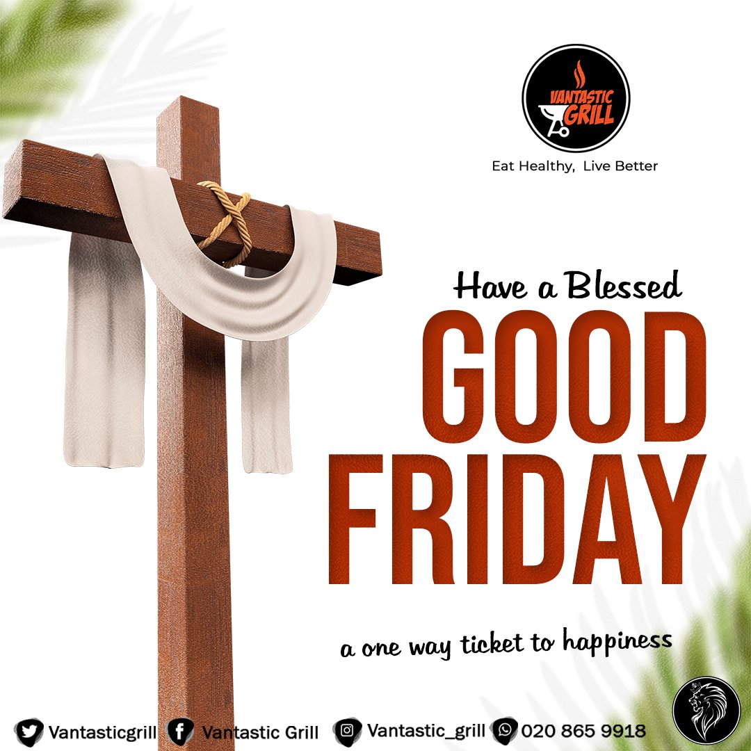 vantasticgrill's tweet photo. Today, we remember God’s great love for us. May this day bring new meaning and change to your life. 
Wishing all our Christian brothers and sisters a blessed Good Friday. https://t.co/UukiHIl5Ge