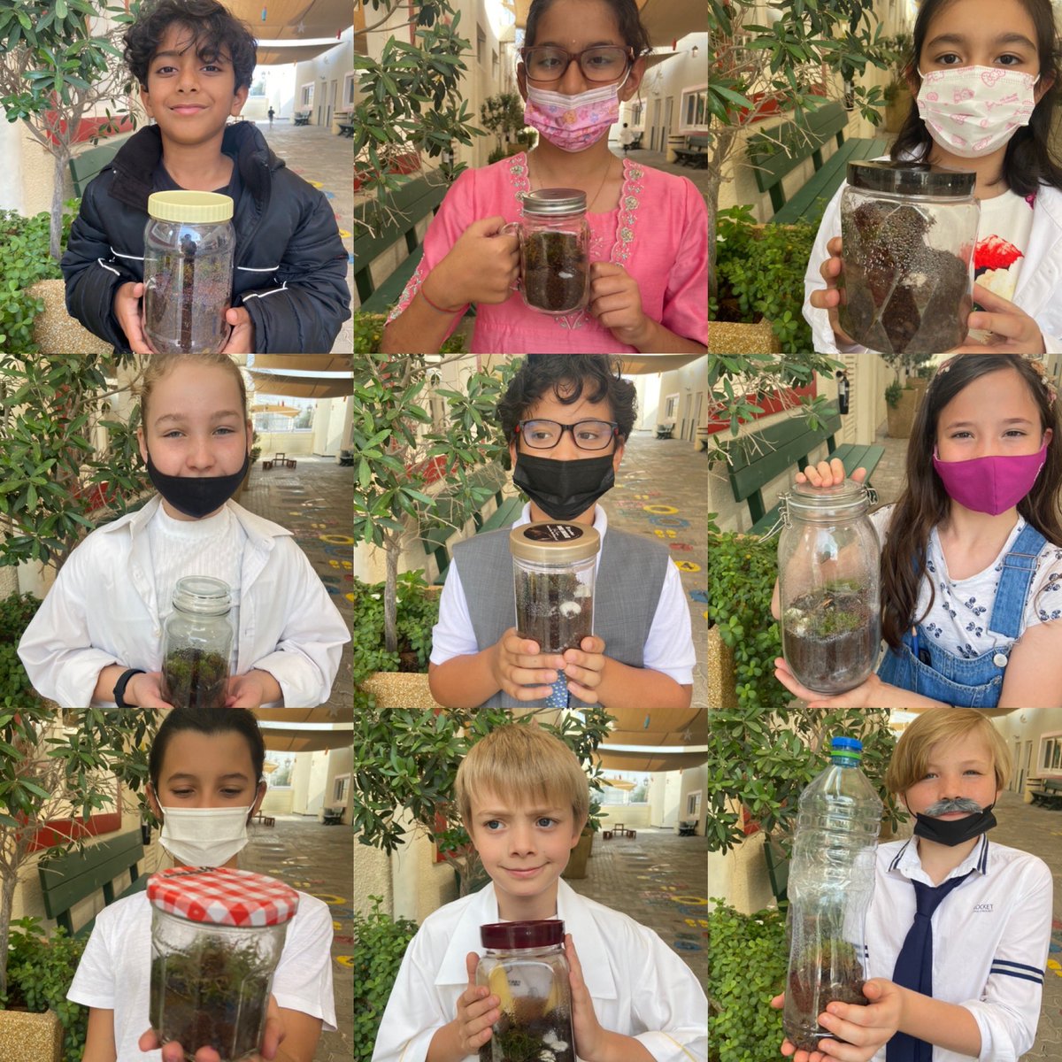 DESSyear5's tweet photo. 5reds Terrariums πͺ΄ #DESSstemweek2022 #DESSscience #terrarium #growth #ecosystem https://t.co/zOmhvo5y9Y