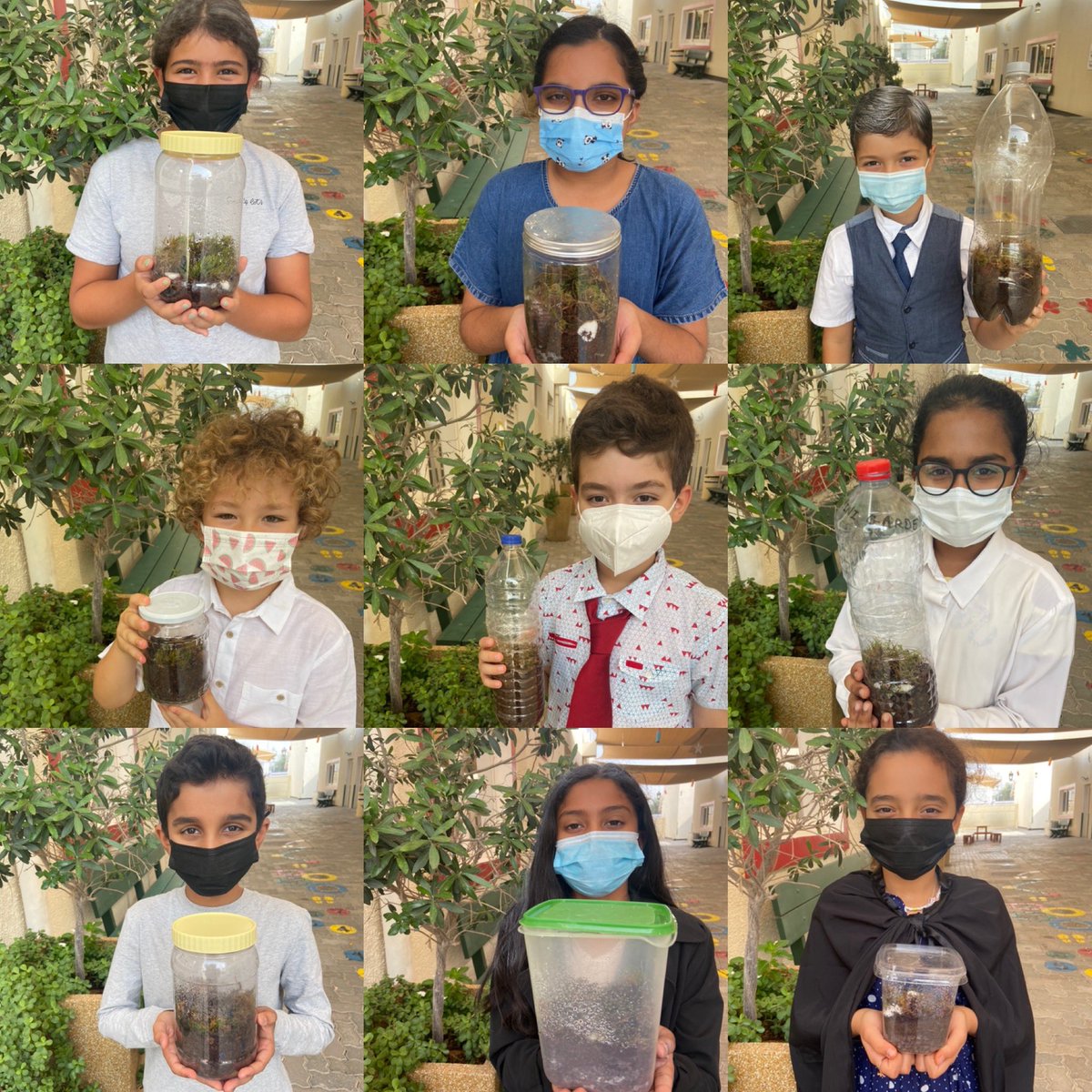 DESSyear5's tweet photo. 5reds Terrariums πͺ΄ #DESSstemweek2022 #DESSscience #terrarium #growth #ecosystem https://t.co/zOmhvo5y9Y