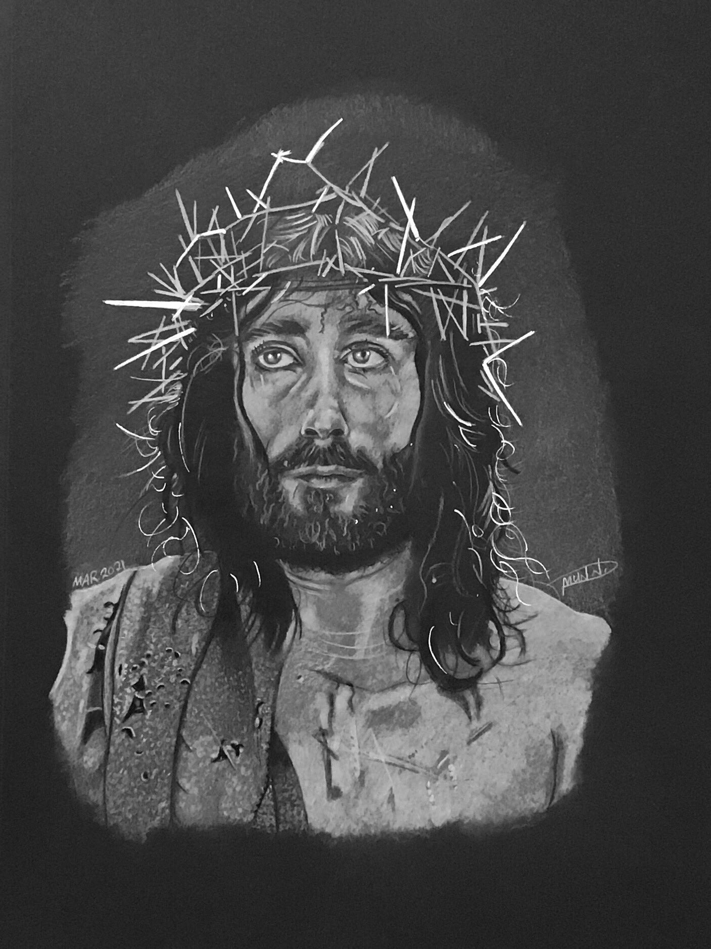Pencil drawings of jesus deals