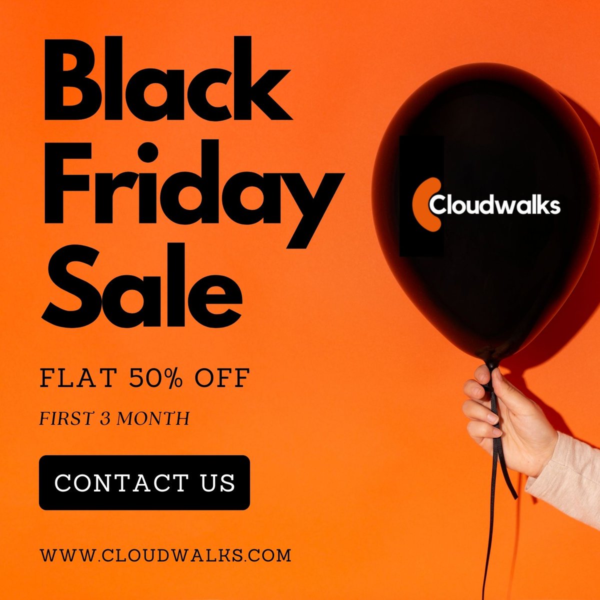 CloudwalksInc's tweet image. QuickBooks cloud hosting is the perfect solution for small businesses. Get the best deal on QuickBooks hosting solutions on Black Friday.

Black Friday Special - Get QuickBooks hosting for 50% off!

#QuickBookscloudhosting #blackfriday #BestOffer #Cloudwalks #Businesses