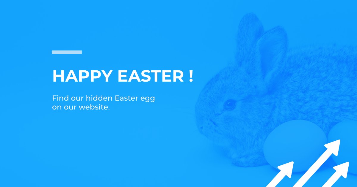 Did you know that easter eggs are not always made of chocolate? 🍫
Easter eggs are messages, images or features hidden in software, video games and websites. The term was first used by the director of #softwaredevelopment at Atari. We hid one on our website. Can you find it?
