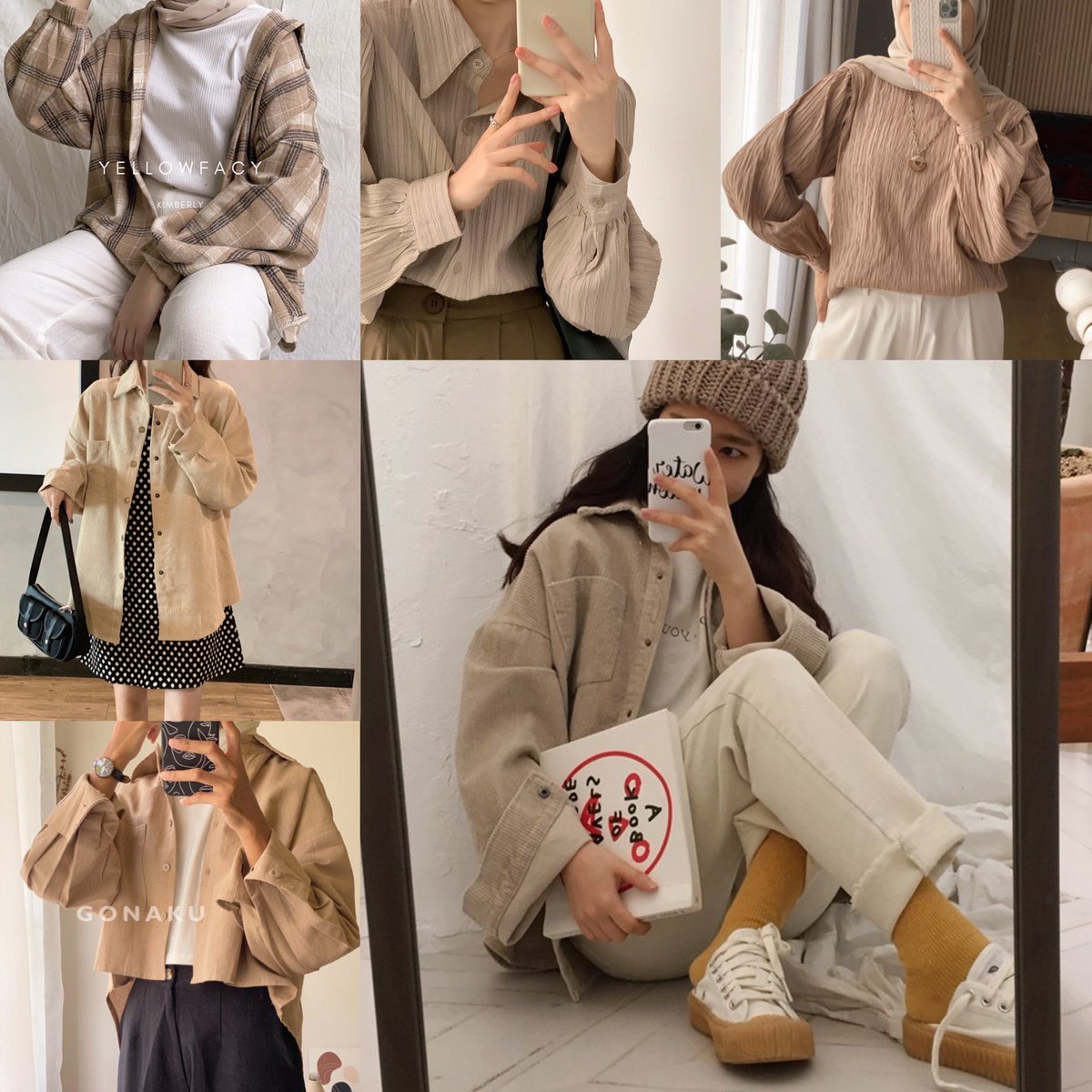 Mocca Cream Oversize Outfit Ideas✨

-A Thread-