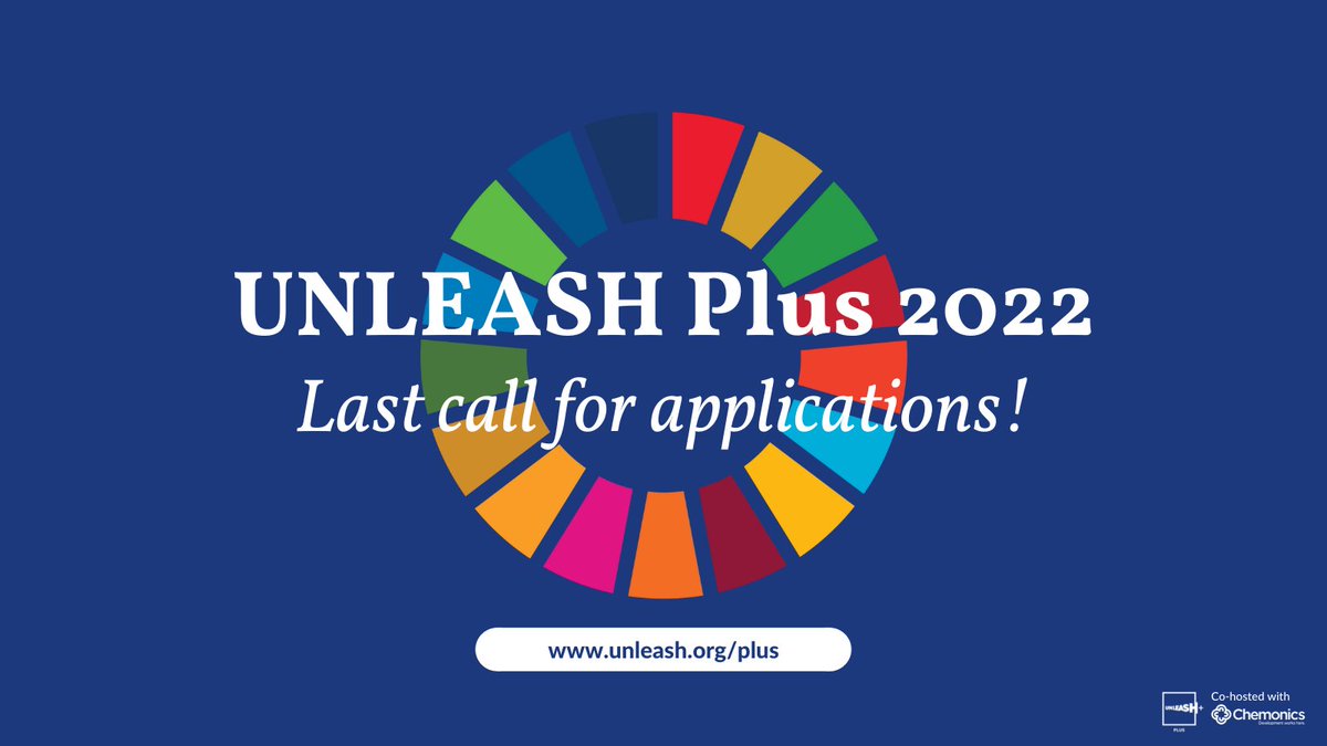 UNLEASHlab's tweet photo. ⚠️ LAST CALL FOR UNLEASH PLUS APPLICATIONS ⚠️ 
If you’d like to join our incubator program and learn how to scale your solution and maximize impact, make sure you submit your application before this Sunday! 🏃🏽‍♀️ Learn more about the program and apply ➡️ https://t.co/dWwugl0OAI https://t.co/CRXrushd0r