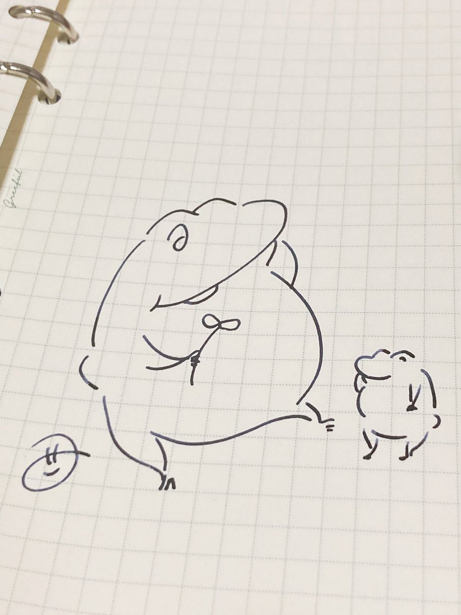 アナログの線描いていて気持ちいい感じってデジタルに無いんよなとしみじみ 