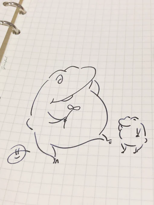 アナログの線描いていて気持ちいい感じってデジタルに無いんよなとしみじみ 