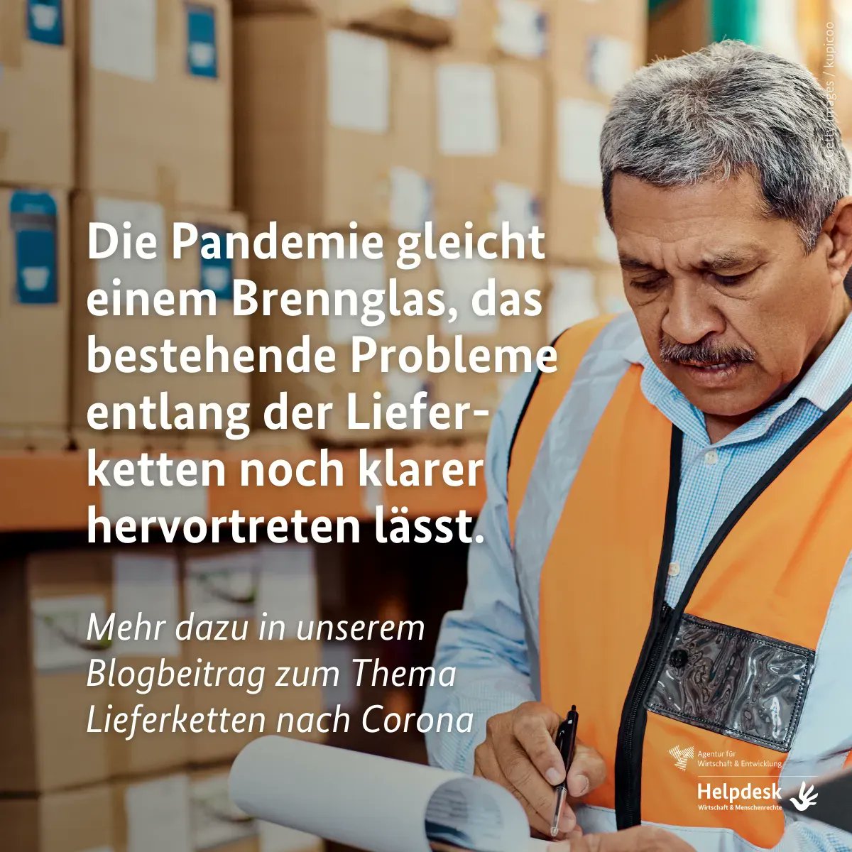 Die Pandemie zeigt: #Lieferketten müssen widerstandsfähiger werden. Ob jetzt tatsächlich ein grundsätzliches Umdenken stattfindet - damit beschäftigt sich unser aktueller Blogbeitrag "Lieferketten nach Corona: Das große Umdenken?".

👉 Zum Blogbeitrag: buff.ly/3E5upp9