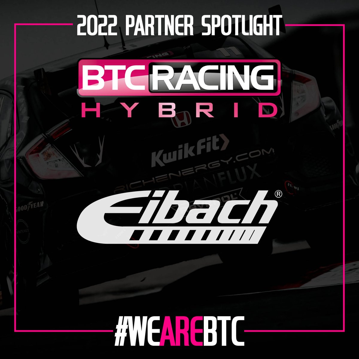 Eibach comes onboard with BTC Racing as a technical partner for 2022 🤝 

Read more about our partnership using the link below👇
btcracing.co.uk/blog

#wearebtc #richenergybtcracing #btcracing #Eibach #btcc