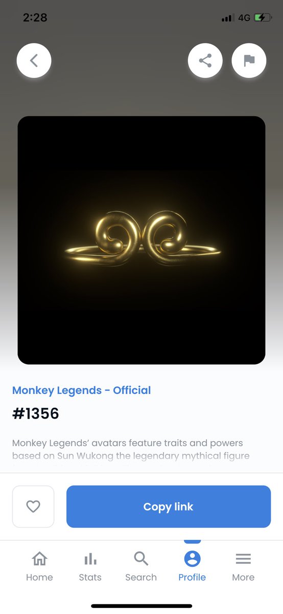 thecharlene22's tweet photo. Should I get one more from the floor now? Eventually this gonna goes up to at least 5e for sure 😆😆😆 @MonkeyKingdom_ https://t.co/Le6Z4urJsZ