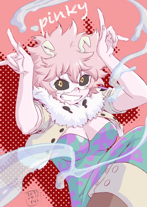 芦戸ちゃん
#ヒロアカ 