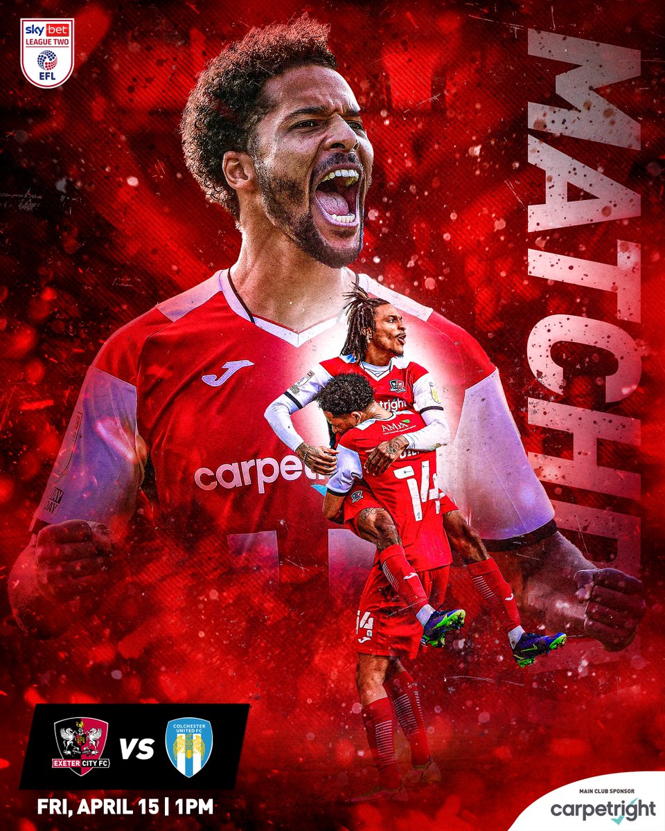 OfficialECFC's tweet photo. IT'S MATCHDAY! Sing loud, sing proud!

🆚 @ColU_Official 
🏟 St James Park 
🕐 1pm
🎟 SOLD OUT 🤩
📺 Watch on iFollow!

🔴⚪️ YOU REDS!

#ECFC #OneGrecianGoal https://t.co/mzskWk2DRR