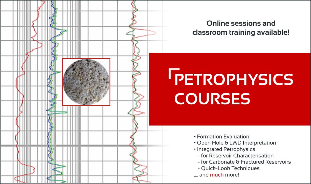 hotenergygroup's tweet photo. If your work relates to #petrophysics and you notice a skills gap, HOT is here to support you! Our courses are packed with information. We have public sessions scheduled online & in Vienna: https://t.co/qyuGkAAVEl
#hotenergygroup #hotengineering #course #courses #onlinecourses https://t.co/1NspoH9T79
