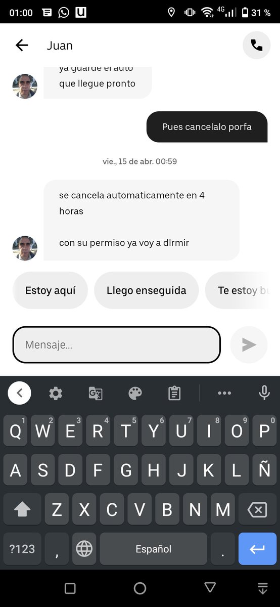 ALonsoOrdonez23's tweet photo. @Uber @Uber_MEX @Uber_Support 
 quiero reportar a este conductor, ¿cómo es posible que tengan a este tipo de personas en su aplicación? https://t.co/UkiemecX25