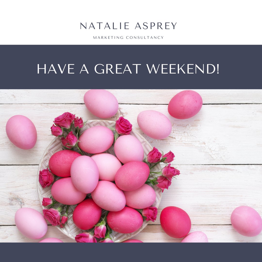 Happy #GoodFriday we're taking the bank holiday weekend out but will be back bright and early on Tuesday for more lovely client stuff with <a href="/thestorkandi/">The Stork And I</a> - can't wait! #LoveWhatYouDo #Marketing #EasterWeekend