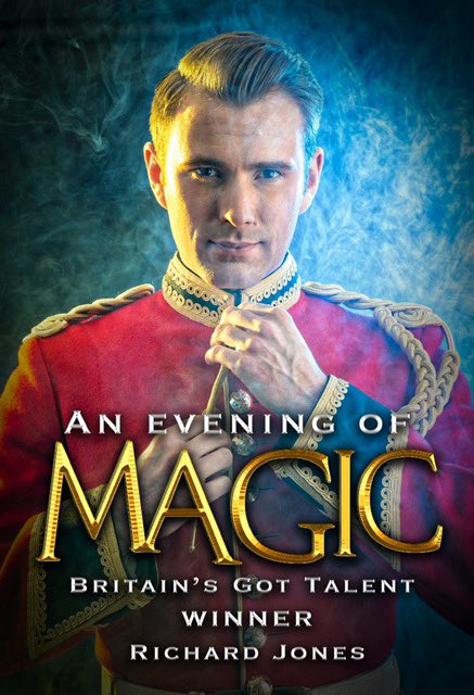 richjonesmagic's tweet photo. Brand new 2022 UK tour show 🇬🇧
Date announcement coming soon 🪄
https://t.co/Sw8HgTXGTv

@ChampSpeakers 

#escapetour #magicianontour #bgt #britainsgottalent #richardjones #livemagic #bgtchampions #richardjonesmagic #antanddec #davidwalliams #simoncowell #amandaholden https://t.co/pJ6VkgmiLA